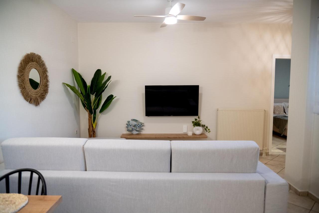 Aegean Crown Apartment Azolimnos Bagian luar foto